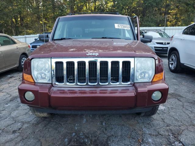 1J8HH48P37C679266 - 2007 JEEP COMMANDER BURGUNDY photo 5