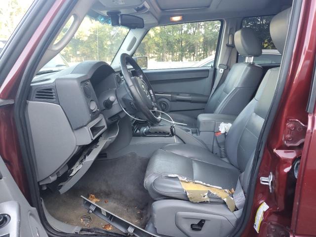 1J8HH48P37C679266 - 2007 JEEP COMMANDER 勃艮第红 照片 7