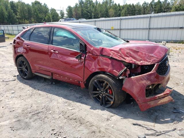 2FMPK4AP4KBB94671 - 2019 FORD EDGE ST RED photo 4