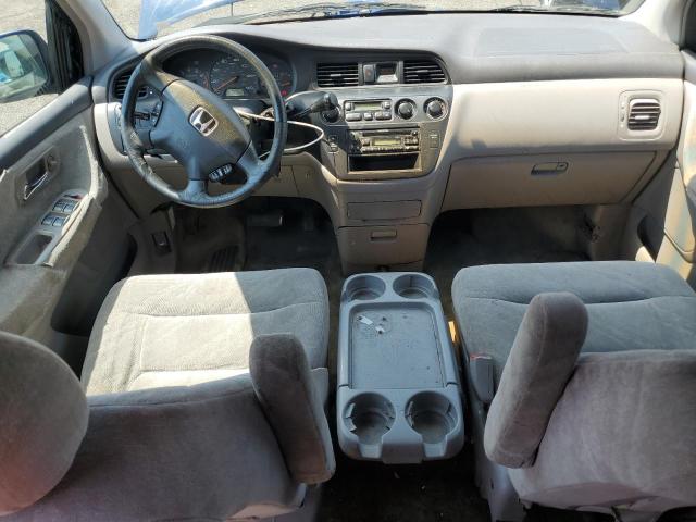 5FNRL18653B038973 - 2003 HONDA ODYSSEY EX BLUE photo 8