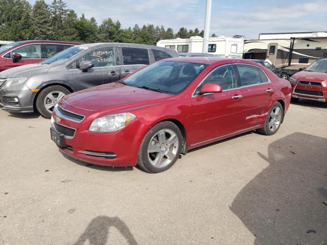 1G1ZC5E09CF254045 - 2012 CHEVROLET MALIBU 1LT RED photo 1