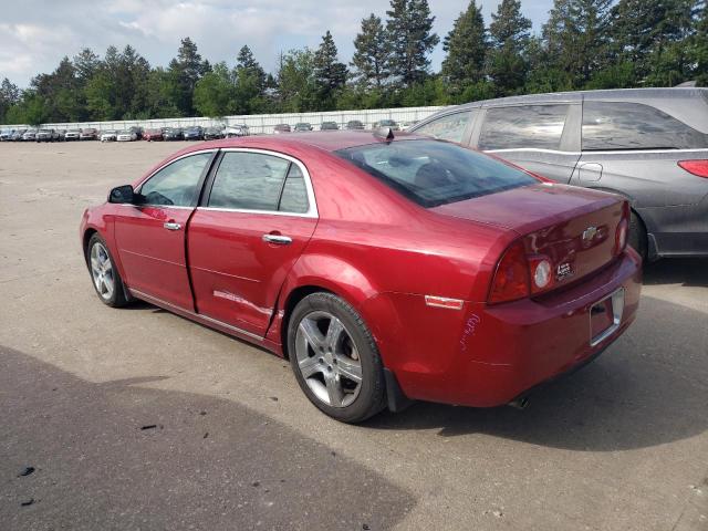 1G1ZC5E09CF254045 - 2012 CHEVROLET MALIBU 1LT RED photo 2