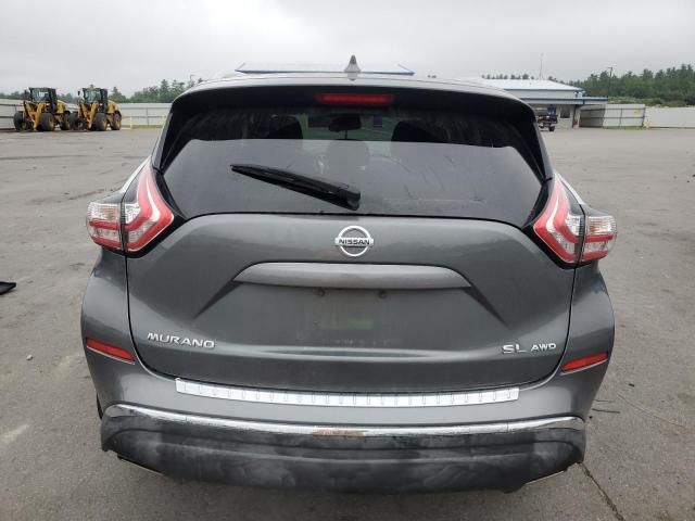 5N1AZ2MH1JN155565 - 2018 NISSAN MURANO S GRAY photo 6