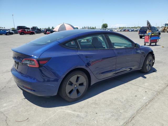 5YJ3E1EA6PF490977 - 2023 TESLA MODEL 3 蓝色 照片 3