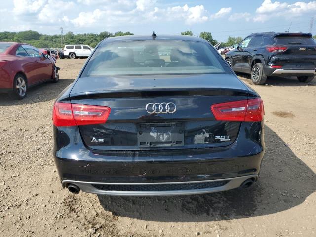 WAUHGAFC7FN014671 - 2015 AUDI A6 PRESTIGE შავი ფოტო 6