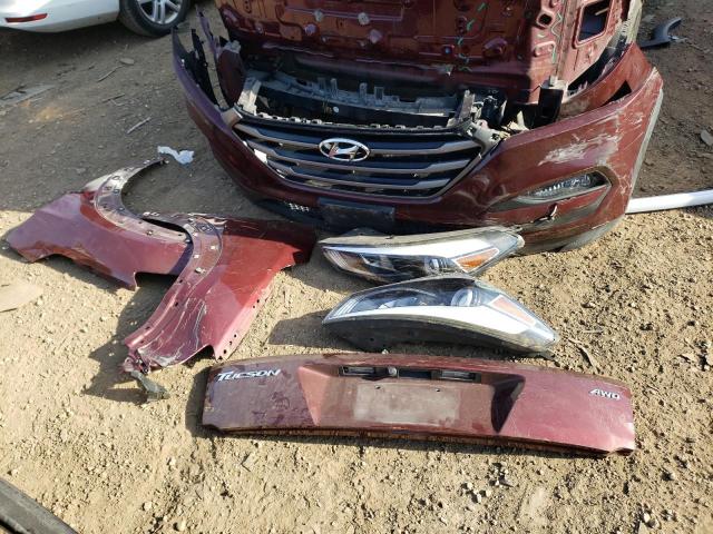 KM8J3CA46GU037633 - 2016 HYUNDAI TUCSON LIMITED BURGUNDY photo 13