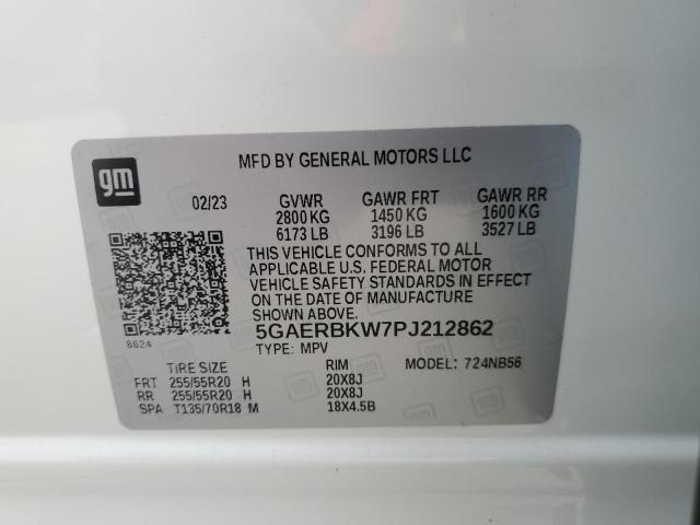5GAERBKW7PJ212862 - 2023 BUICK ENCLAVE ESSENCE Ağ foto 13