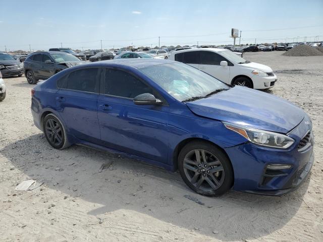 3KPF34ADXME282591 - 2021 KIA FORTE GT LINE BLUE photo 4