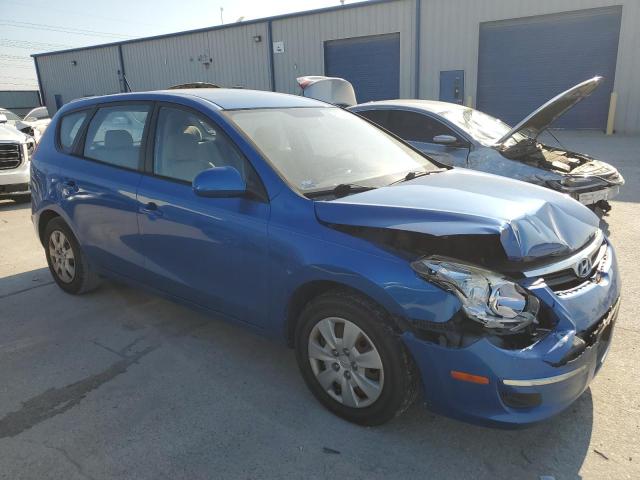 KMHDB8AE0CU134374 - 2012 HYUNDAI ELANTRA TO GLS BLUE photo 4