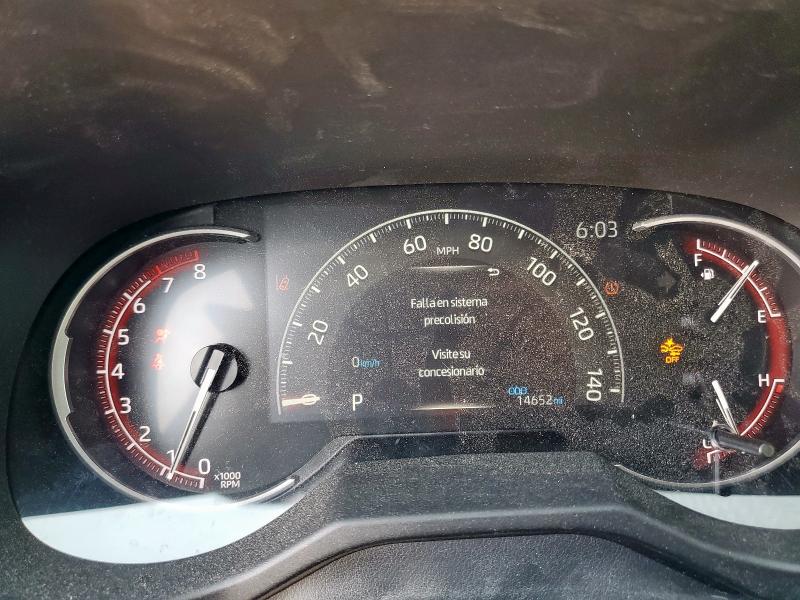 2T3H1RFV3SC318606 - 2025 TOYOTA RAV4 LE SILVER photo 9