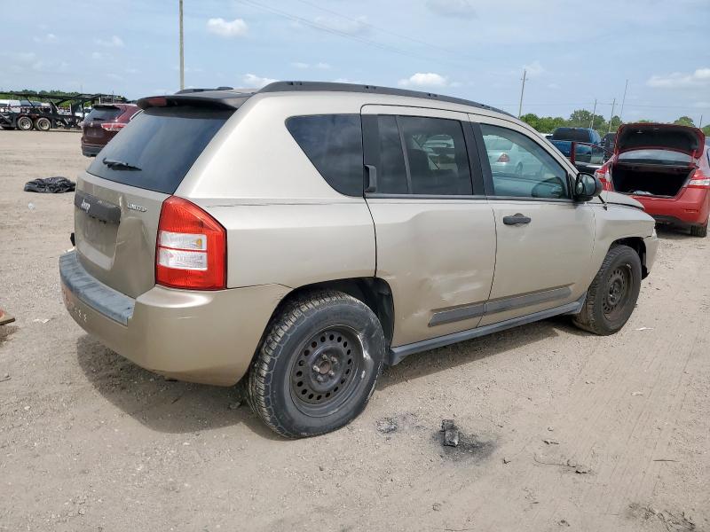 1J4FT57B79D201383 - 2009 JEEP COMPASS LIMITED ბეჟი ფოტო 3