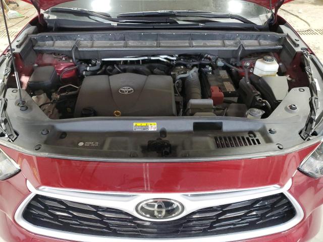5TDGZRBH1MS146325 - 2021 TOYOTA HIGHLANDER XLE Qırmızı foto 12