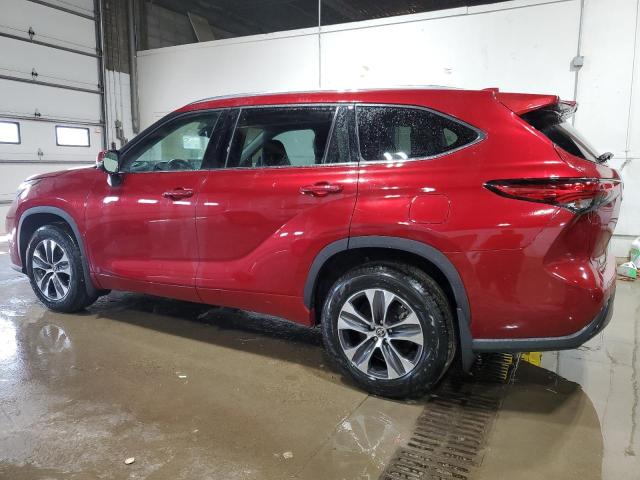 5TDGZRBH1MS146325 - 2021 TOYOTA HIGHLANDER XLE Qırmızı foto 2