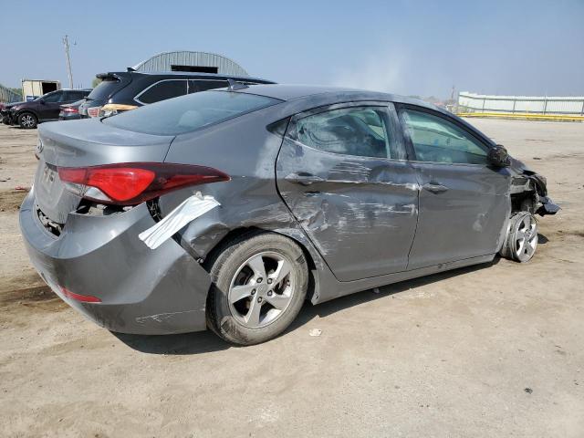 5NPDH4AEXEH524620 - 2014 HYUNDAI ELANTRA SE GRAY photo 3