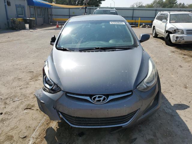 5NPDH4AEXEH524620 - 2014 HYUNDAI ELANTRA SE GRAY photo 5