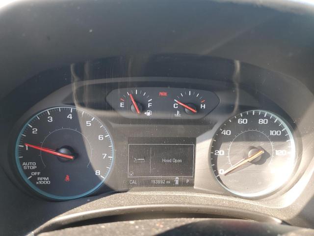 2GNAXREV0J6326261 - 2018 CHEVROLET EQUINOX LS SILVER photo 9