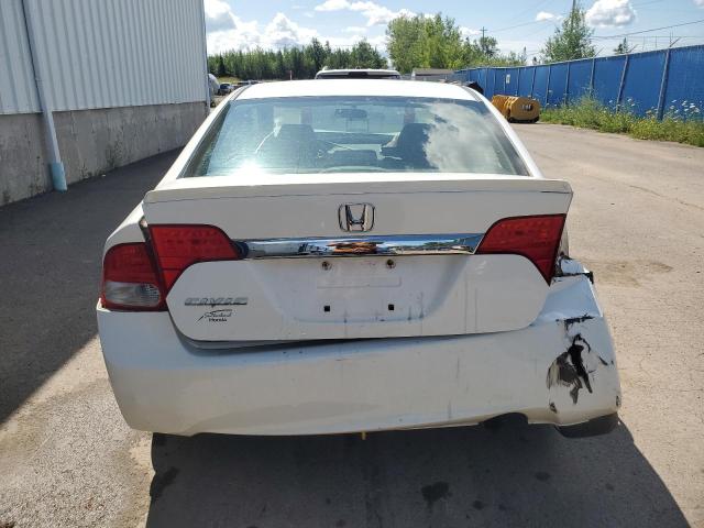 2HGFA1F68AH033450 - 2010 HONDA CIVIC LX-S WHITE photo 6