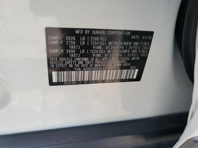 4S4BTGPD4L3179370 - 2020 SUBARU OUTBACK TOURING LDL Սպիտակ լուսանկար 13