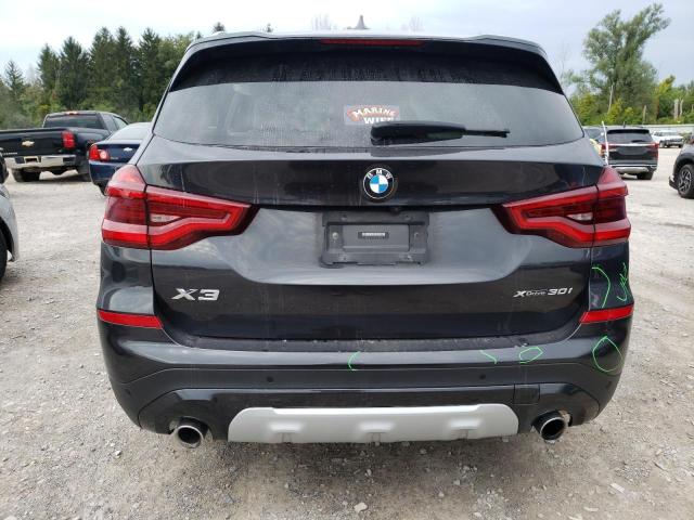 5UXTY5C08M9F91793 - 2021 BMW X3 XDRIVE30I BLACK photo 6