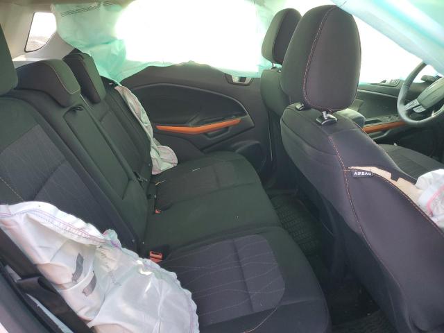 MAJ3S2GE3MC455777 - 2021 FORD ECOSPORT SE WHITE photo 10