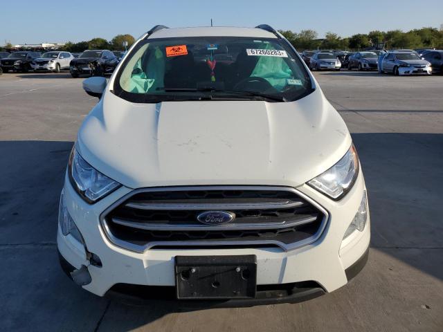 MAJ3S2GE3MC455777 - 2021 FORD ECOSPORT SE WHITE photo 5