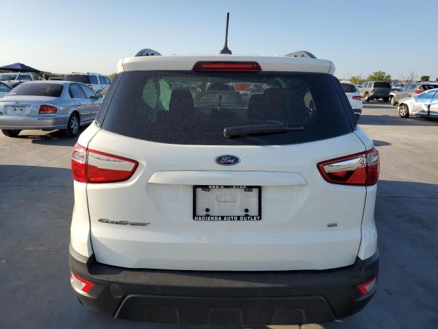 MAJ3S2GE3MC455777 - 2021 FORD ECOSPORT SE WHITE photo 6