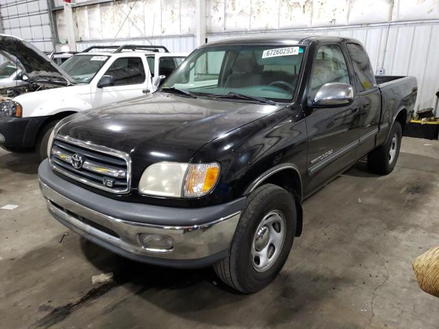5TBRT3417YS085469 - 2000 TOYOTA TUNDRA ACCESS CAB შავი ფოტო 1