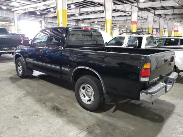 5TBRT3417YS085469 - 2000 TOYOTA TUNDRA ACCESS CAB შავი ფოტო 2