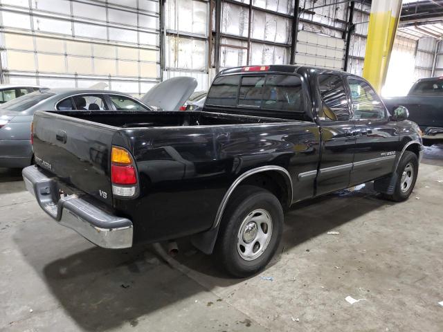 5TBRT3417YS085469 - 2000 TOYOTA TUNDRA ACCESS CAB შავი ფოტო 3