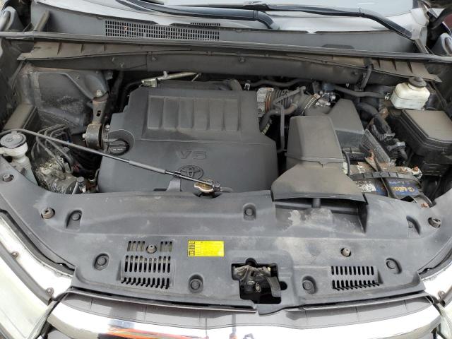5TDJKRFH4FS113231 - 2015 TOYOTA HIGHLANDER XLE Schwarz Foto 11