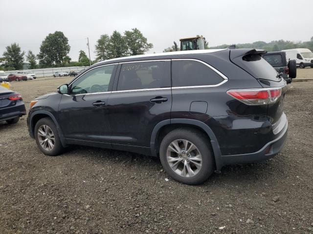 5TDJKRFH4FS113231 - 2015 TOYOTA HIGHLANDER XLE Schwarz Foto 2