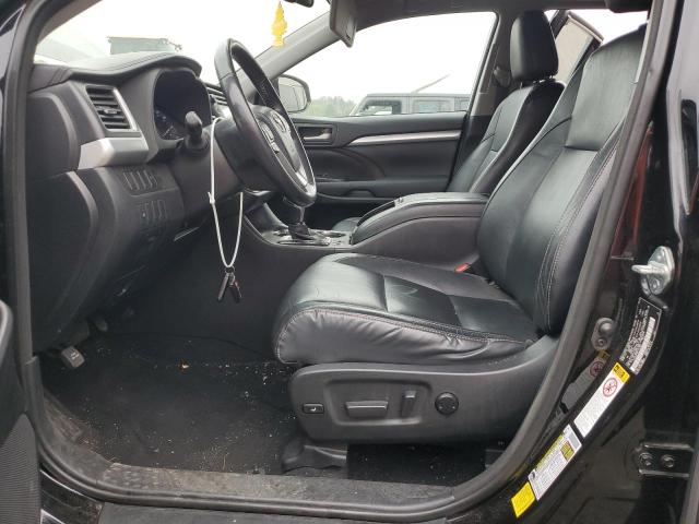 5TDJKRFH4FS113231 - 2015 TOYOTA HIGHLANDER XLE Schwarz Foto 7