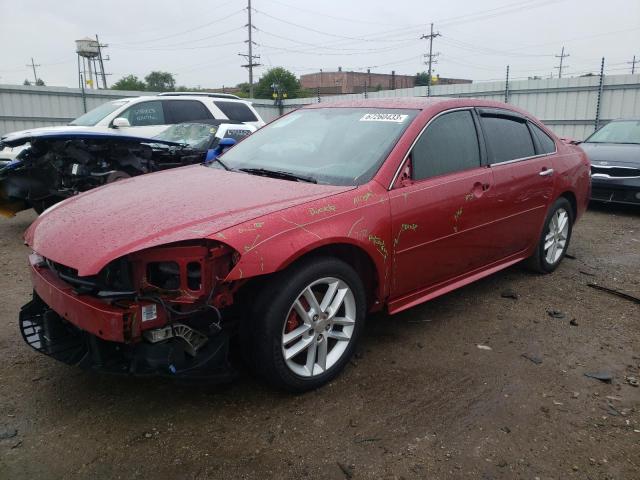 2G1WC5E39E1180455 - 2014 CHEVROLET IMPALA LIM LTZ RED photo 1