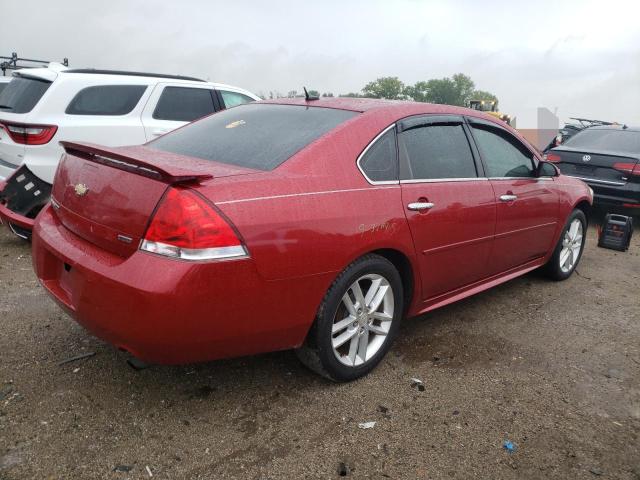 2G1WC5E39E1180455 - 2014 CHEVROLET IMPALA LIM LTZ RED photo 3