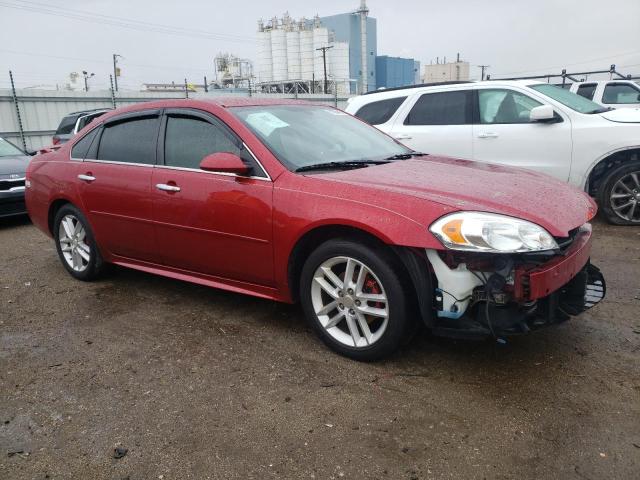 2G1WC5E39E1180455 - 2014 CHEVROLET IMPALA LIM LTZ RED photo 4