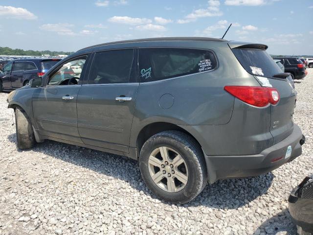 1GNKVJED2BJ346406 - 2011 CHEVROLET TRAVERSE LT 青色 照片 2