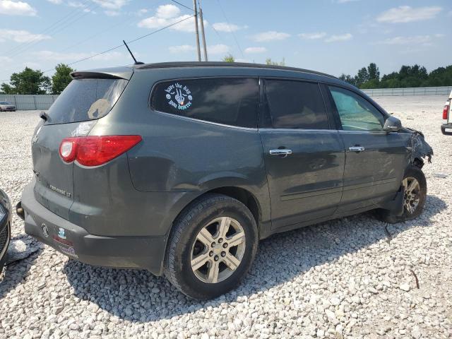 1GNKVJED2BJ346406 - 2011 CHEVROLET TRAVERSE LT 青色 照片 3
