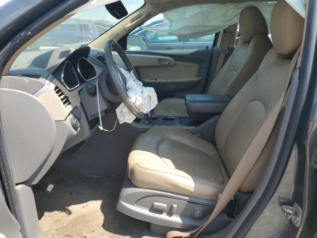 1GNKVJED2BJ346406 - 2011 CHEVROLET TRAVERSE LT 青色 照片 7