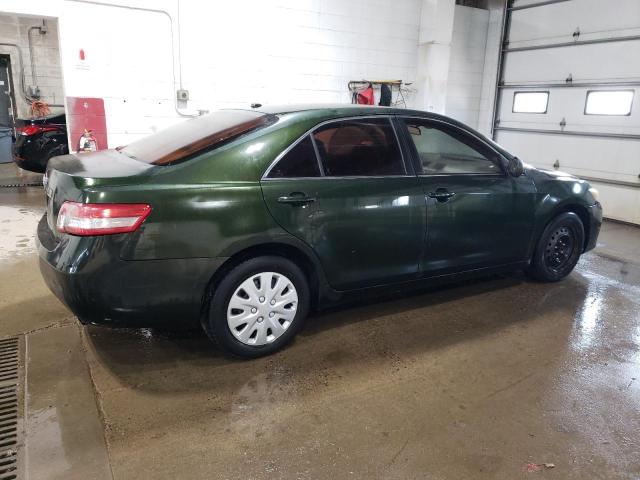 4T1BF3EK2BU653570 - 2011 TOYOTA CAMRY BASE Yeşil fotoğraf 3