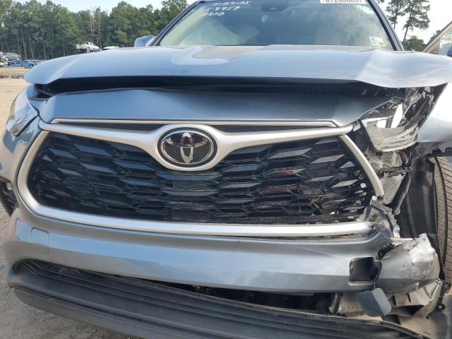 5TDGZRAH4LS017009 - 2020 TOYOTA HIGHLANDER XLE Mavi fotoğraf 12