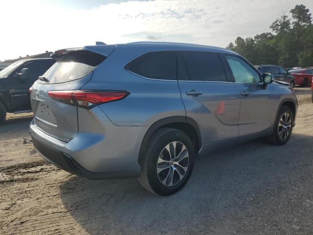 5TDGZRAH4LS017009 - 2020 TOYOTA HIGHLANDER XLE Mavi fotoğraf 3