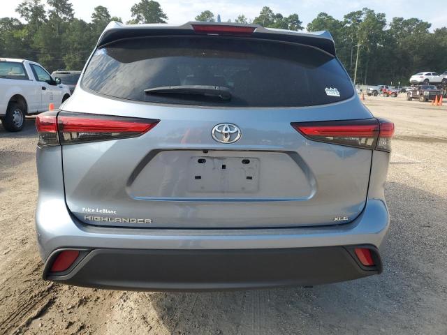 5TDGZRAH4LS017009 - 2020 TOYOTA HIGHLANDER XLE Mavi fotoğraf 6