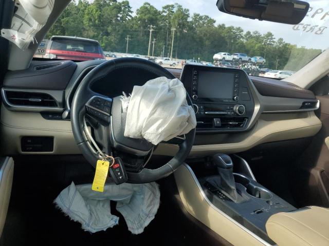 5TDGZRAH4LS017009 - 2020 TOYOTA HIGHLANDER XLE Mavi fotoğraf 8