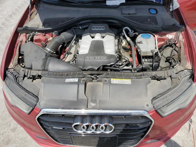 WAUHGBFC0EN109948 - 2014 AUDI A6 PRESTIGE მუქწითელი ფოტო 11