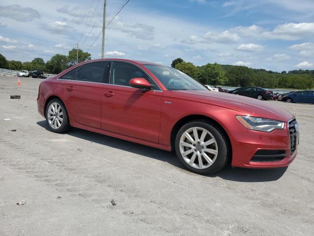 WAUHGBFC0EN109948 - 2014 AUDI A6 PRESTIGE მუქწითელი ფოტო 4