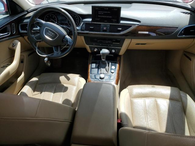 WAUHGBFC0EN109948 - 2014 AUDI A6 PRESTIGE მუქწითელი ფოტო 8