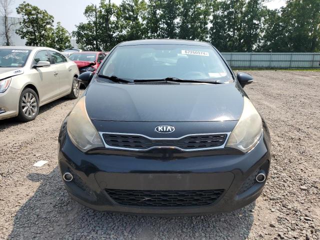 KNADN5A34D6191690 - 2013 KIA RIO EX BLACK photo 5