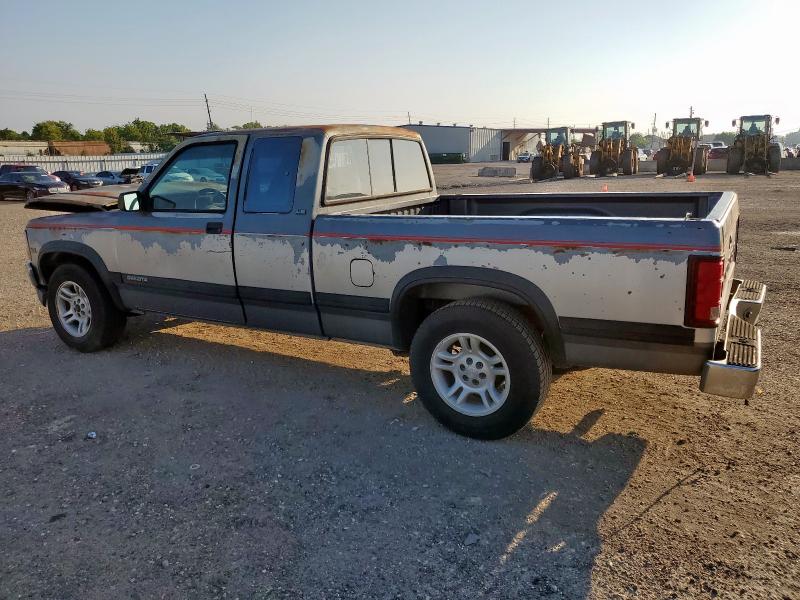 1B7GL23Y6PS148817 - 1993 DODGE DAKOTA TWO TONE photo 2