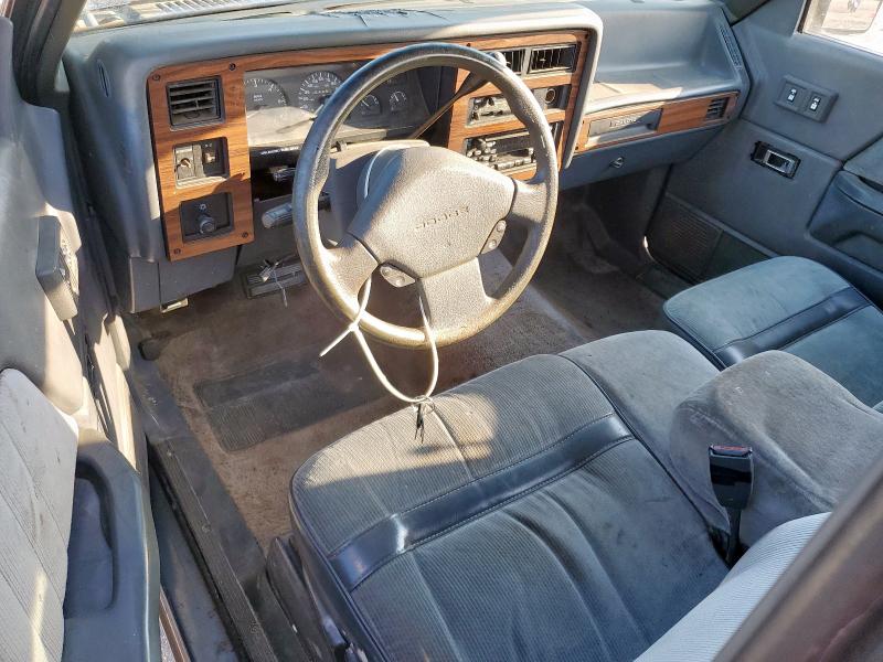 1B7GL23Y6PS148817 - 1993 DODGE DAKOTA TWO TONE photo 8