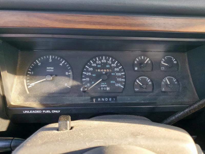 1B7GL23Y6PS148817 - 1993 DODGE DAKOTA TWO TONE photo 9